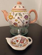 Theepot inclusief warmhoudplaat en thee tipje, Ophalen of Verzenden, Nieuw, Overige stijlen, Overige typen