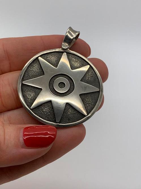 Z48 Prachtige zilveren hanger (deel van set), Sieraden, Tassen en Uiterlijk, Kettinghangers, Zo goed als nieuw, Zilver, Zilver