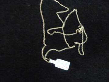 14 krt. 2e hands gouden ketting 4.2 gram - lengte 64.5 cm  beschikbaar voor biedingen