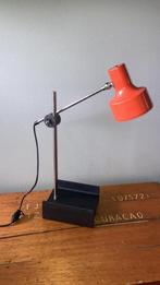 Retro Anvia tafellamp oranje, Ophalen of Verzenden, Zo goed als nieuw, Metaal, Minder dan 50 cm