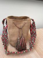 Nieuw: Wayuu Mochila Tas - Handgemaakt in Colombia, Sieraden, Tassen en Uiterlijk, Ophalen of Verzenden, Nieuw, Bruin