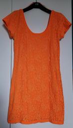 Oranje jurk - maat XL, valt als M/L, Kleding | Dames, Oranje, Gedragen, Maat 42/44 (L), Ophalen of Verzenden
