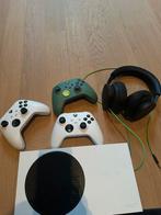 Xbox s series + 3 controllers + headset, Ophalen of Verzenden