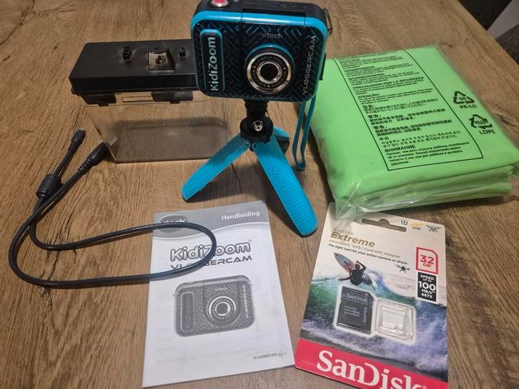 Vtech Kidizoom ZGAN vlogcamera, Kinderen en Baby's, Speelgoed | Vtech, Zo goed als nieuw, Ophalen of Verzenden