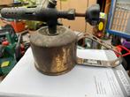 Oude koperen benzin-gasoline brander., Antiek en Kunst, Ophalen of Verzenden