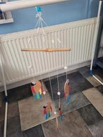 Hang ornament mobile met papegaaien van gehard glazuur, Ophalen of Verzenden, Gebruikt, Overige typen