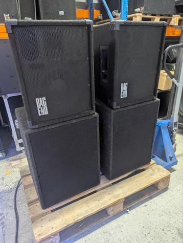 ✅Mc cauley Bag end passieve geluidset tot 100 personen  beschikbaar voor biedingen
