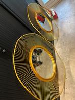 Spiegel 93 cm diameter Kare design, Antiek en Kunst, Antiek | Spiegels, Ophalen of Verzenden, Rechthoekig