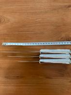 Messenset, uitbeenmes, keukenmes en puntmes, Huis en Inrichting, Keuken | Bestek, Ophalen of Verzenden, Gebruikt, Rvs of Chroom
