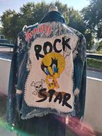 spijkerjasjes, Kleding | Dames, Jassen | Zomer, Blauw, Ophalen of Verzenden, Zo goed als nieuw, Maat 42/44 (L)