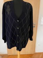 Gispa vest maat 48 donkerblauw klassiek + schoudervulling, Blauw, Trui of Vest, Ophalen of Verzenden, Zo goed als nieuw