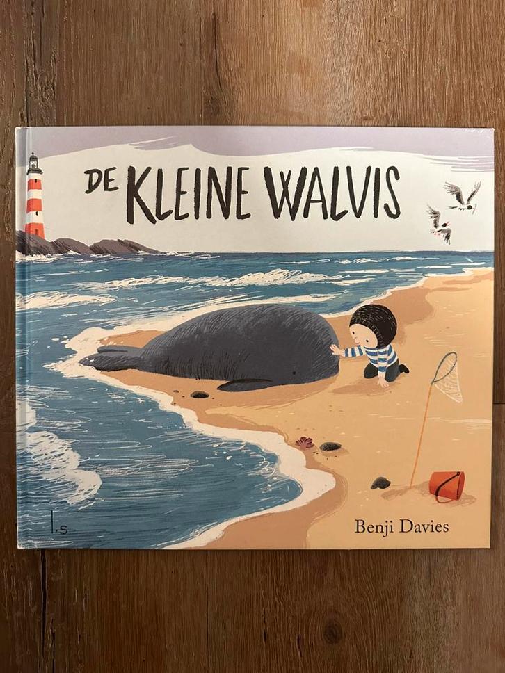 Benji Davies - De kleine walvis, Boeken, Prentenboeken en Plaatjesalbums, Gelezen, Prentenboek, Ophalen of Verzenden