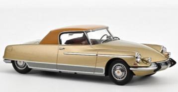 Citroen DS 19 Dandy '64 Beige met. & Bruin 1/18 NOREV 181741 beschikbaar voor biedingen