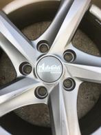 Set Advanti velgen met Continental winterbanden, Gebruikt, 16 inch, Banden en Velgen, Personenwagen