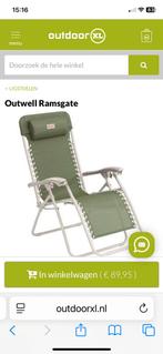 Outwell Ramsgate relaxstoel Nieuw, Ophalen, Zo goed als nieuw