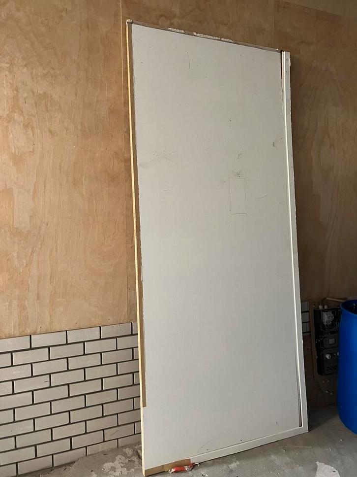 Zware houten spaanplaten 300x115x4cm, Doe-het-zelf en Verbouw, Hout en Planken, Zo goed als nieuw, Plank, Overige houtsoorten