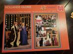 Jumbo Legpuzzels Koning Willem Alexander 2 stuks van 1000 st, Ophalen of Verzenden, 500 t/m 1500 stukjes, Zo goed als nieuw, Legpuzzel