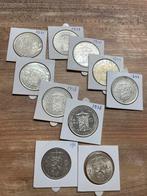 Zilveren Nederlandse Munten - Verzameling, Postzegels en Munten, Munten | Nederland, Ophalen, Setje, Zilver, Koningin Wilhelmina