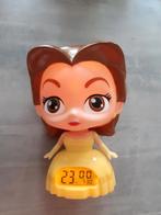 Disney Prinses Belle wekker met verlichting, Ophalen of Verzenden, Gebruikt, Digitaal