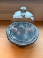 Stolp met glazen deksel, Ophalen, Gebruikt