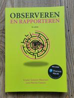 Observeren en rapporteren || druk 4 || ISBN:9789043041201, Pearson, Zo goed als nieuw, Gamma, HBO
