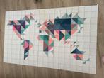 Ixxi geometrische landkaart the world tangram, Huis en Inrichting, Ophalen