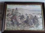 Willy Martens afdruk. Afbeelding op het strijdveld., Ophalen