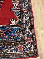 Vintage handgeknoopt perzisch tapijt sarough 196x76, Huis en Inrichting, Stoffering | Tapijten en Kleden, Info@SlatsAntiek.nl
