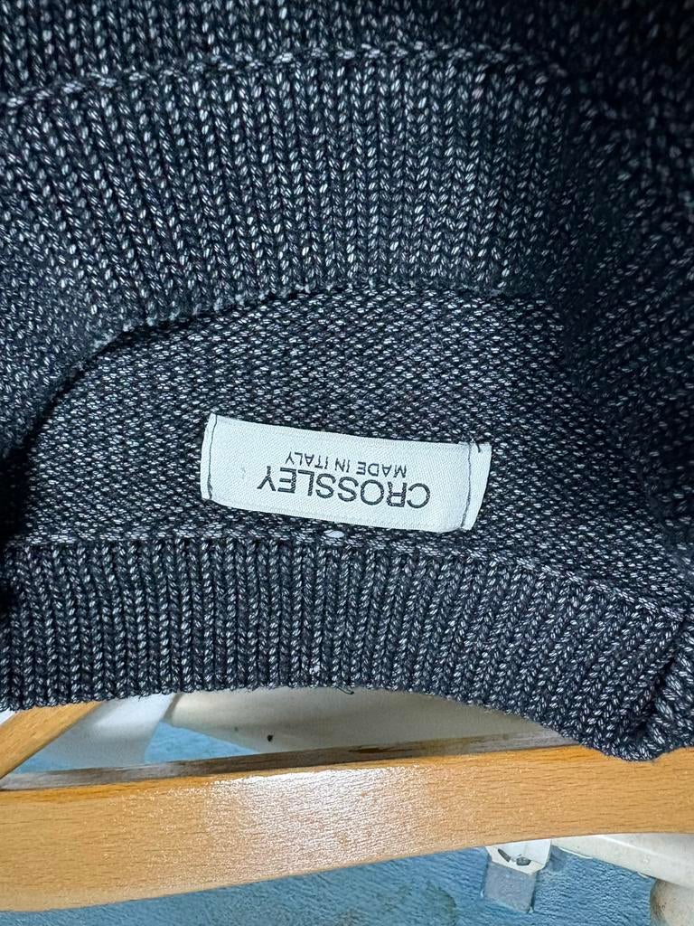 Crossley Heren Trui - Zwart - Maat M, Ophalen of Verzenden, Zo goed als nieuw, Maat 48/50 (M), Zwart