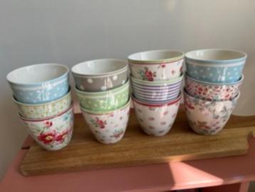 GreenGate mokken (12 stuks) - perfecte staat beschikbaar voor biedingen