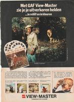 Retro reclame 1971 View-Master speelgoed Daktari Bambi, Verzamelen, Retro, Verzenden, Overige typen