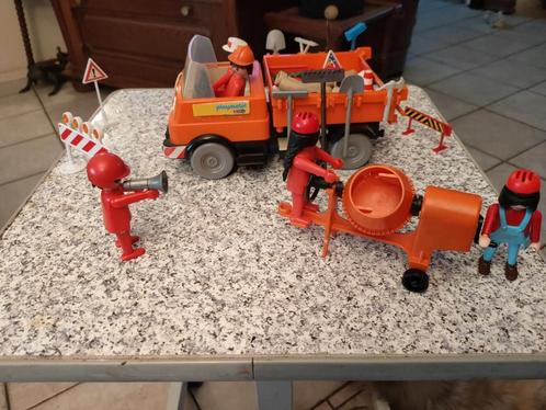 Wegwerkzaamheden, Kinderen en Baby's, Speelgoed | Playmobil, Zo goed als nieuw, Ophalen of Verzenden