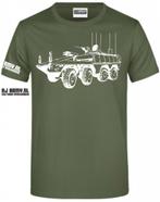 Boxer pantserwielvoertuig shirt, Verzamelen, Militaria | Algemeen, Ophalen of Verzenden, Landmacht, Nederland, Kleding of Schoenen