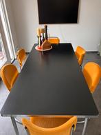 Gispen eettafels met 6 stoelen, Ophalen