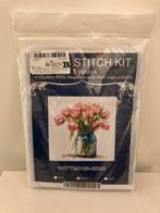 Borduurset Vaas met Bloemen - Nieuw!, Hobby en Vrije tijd, Borduren en Borduurmachines, Ophalen of Verzenden, Nieuw, Handborduren