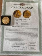 Zeldzame 1933 Double Eagle Gouden Munt, Vóór koninkrijk, Losse munt, Goud, Overige waardes