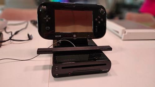 Zwarte Nintendo Wii U. Klaar voor gebruik!, Spelcomputers en Games, Spelcomputers | Nintendo Wii U, Gebruikt, Zonder controller