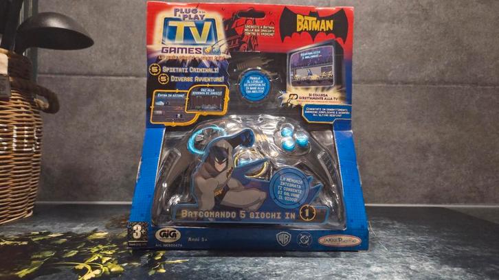 Jakks Pacific Batman Plug & Play (Italiaans, Nieuw), Spelcomputers en Games, Games | Overige, Nieuw, Avontuur en Actie, 1 speler