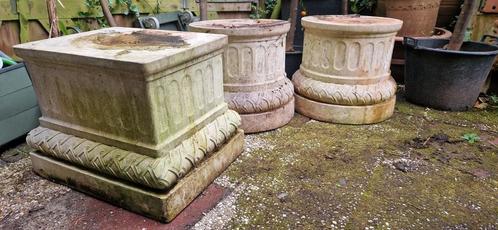 Klassieke zuilen/sokkels., Tuin en Terras, Overige Tuin en Terras, Gebruikt, Ophalen