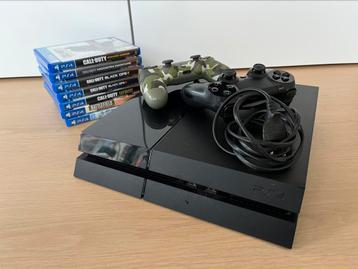 Sony PlayStation 4 + 2 controllers beschikbaar voor biedingen