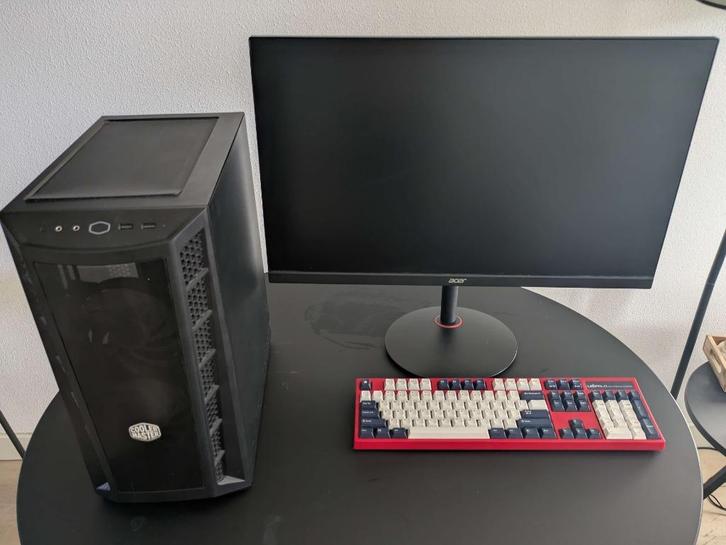 Gaming PC | R5 5600X | RX 6600 XT 8GB | Accessories included, Computers en Software, Desktop Pc's, Zo goed als nieuw, 3 tot 4 Ghz