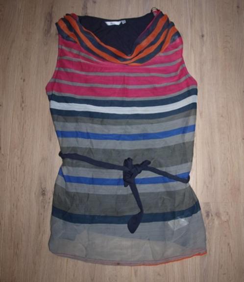 Gestreepte Tuniek Miss Etam (44), Kleding | Dames, Blouses en Tunieken, Gedragen, Maat 42/44 (L), Overige kleuren, Ophalen of Verzenden