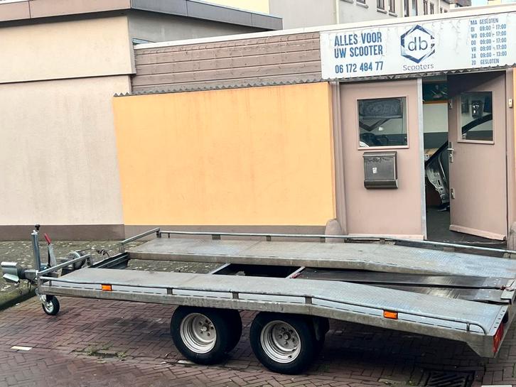 Auto ambulance witteveen aanhanger auto met lier, Auto diversen, Aanhangers en Bagagewagens, Zo goed als nieuw, Ophalen of Verzenden
