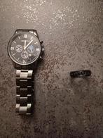 Geneva horloge en een ring, Overige merken, Staal, Staal, Polshorloge