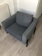 Grijze fauteuil (brede IKEA stoel), Ophalen, Eenpersoons, 75 tot 100 cm, Zo goed als nieuw
