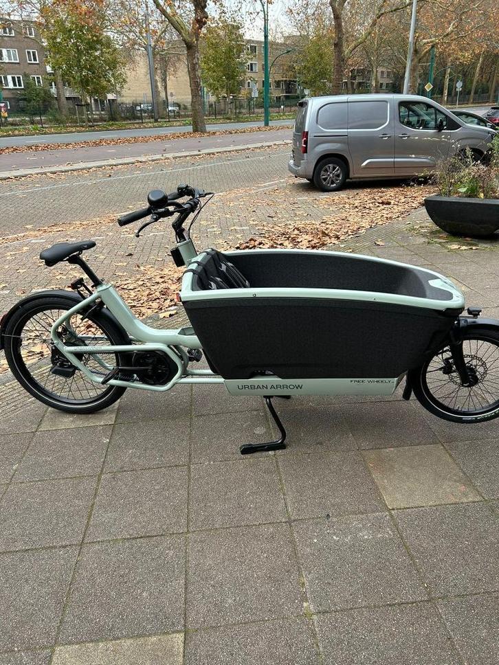 Urban Arrow Next bakfiets showmodel met 10% korting, Fietsen en Brommers, Fietsen | Bakfietsen, Nieuw, Overige merken, 4 kinderen of meer