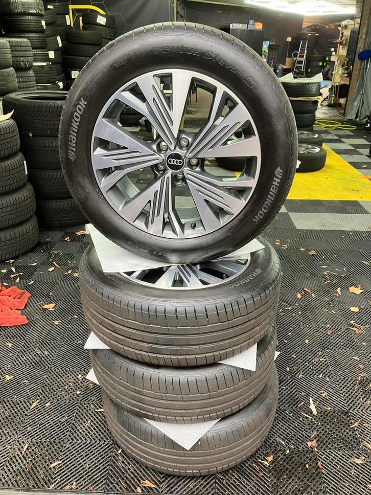 19 inch originele Audi Q4 E-tron velgen en banden NIEUW, Auto-onderdelen, Banden en Velgen, Banden en Velgen, Zomerbanden, 19 inch