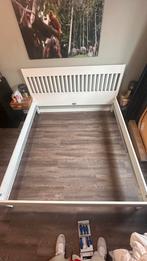 Wit tweepersoonsbed bedframe 180x200 IDANÄS(Ikea) nieuw 400€, Ophalen, Wit, Tweepersoons, Zo goed als nieuw