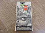 jaren 30? autokaart Shell Strassenkarte Nr 10 Rhein.-WestFal, Boeken, Atlassen en Landkaarten, Gelezen, Duitsland, 1800 tot 2000