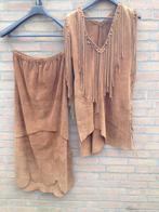 Country / indianen suède pak M. 38 t/m 42-44, Maat 38/40 (M), Overige typen, Bruin, Ophalen of Verzenden